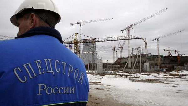 列寧格勒2號核電站1號核電機組已經開始工作 - 俄羅斯衛星通訊社
