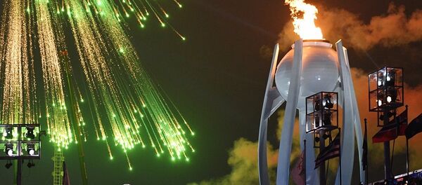 在平昌殘奧會開幕式上，在奧林匹克體育場上空燃放了煙花 - 俄羅斯衛星通訊社