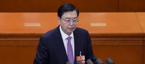 中国全国人大常委会委员长张德江 - 俄罗斯卫星通讯社