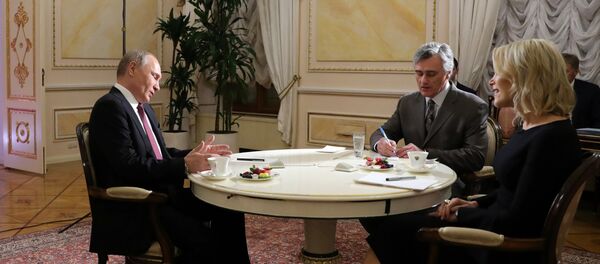 美國全國廣播公司記者:普京手上有特朗普的“把柄“ 美國全國廣播公司記者:普京手上有特朗普的“把柄“ - 俄羅斯衛星通訊社