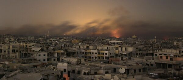 叙政府军包围东古塔两座恐怖分子阵地 - 俄罗斯卫星通讯社