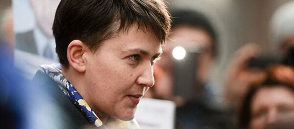 乌克兰最高拉达指责萨夫琴科逃往俄罗斯 - 俄罗斯卫星通讯社