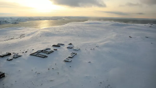 Поселок на острове Кильдин в Баренцевом море - 俄羅斯衛星通訊社