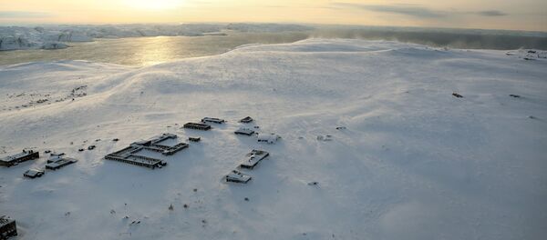 Поселок на острове Кильдин в Баренцевом море - 俄罗斯卫星通讯社