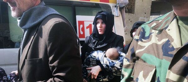 启动人道主义行动以来近8万人撤离东古塔 - 俄罗斯卫星通讯社