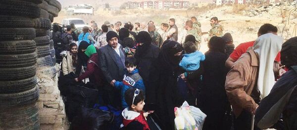 叙利亚难民 - 俄罗斯卫星通讯社