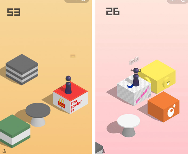 魔性“跳一跳”開接廣告 耐克麥當勞率先入駐 魔性“跳一跳”開接廣告 耐克麥當勞率先入駐 - 俄羅斯衛星通訊社