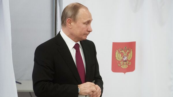 普京稱任何得票率都是成功 它授權履行總統義務 - 俄羅斯衛星通訊社