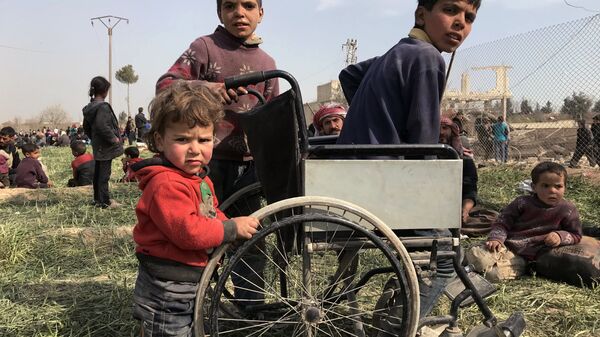俄羅斯醫生準備讓需要安裝假肢的敘利亞兒童赴俄治療 - 俄羅斯衛星通訊社