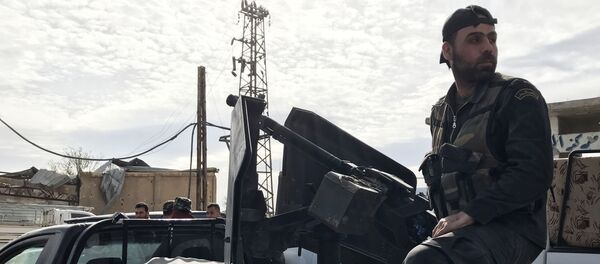 Сирийские военные в Восточной Гуте - 俄罗斯卫星通讯社