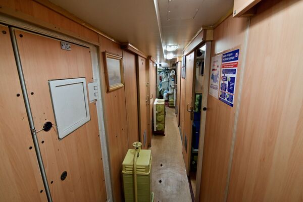 “诺沃罗西斯克”号的居住舱虽然小巧但也舒适。 - 俄罗斯卫星通讯社