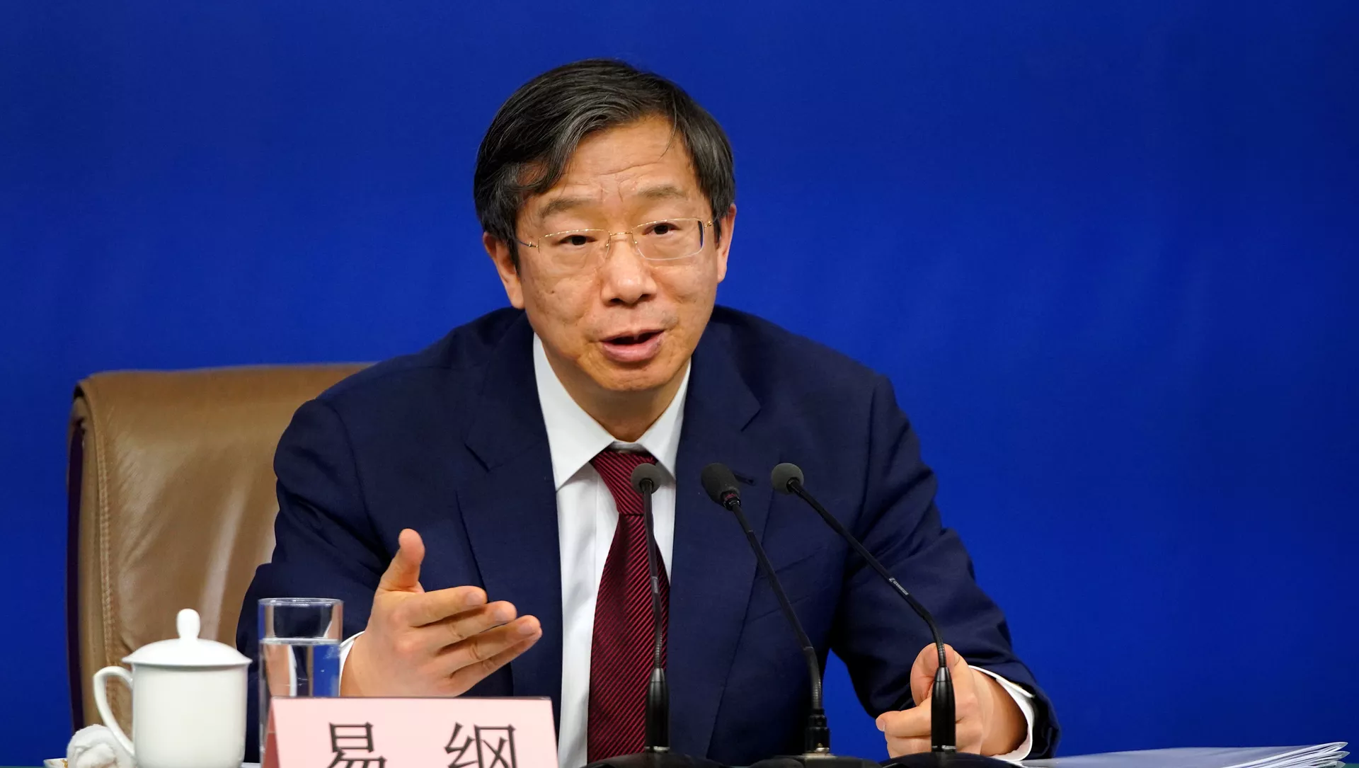 Yi Gang, new governor of the People's Bank of China