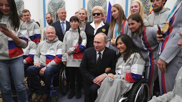 普京簽署命令獎勵俄羅斯殘奧運動員 - 俄羅斯衛星通訊社