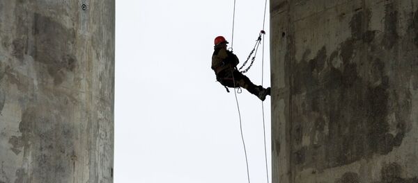 Строительство Крымского моста через Керченский пролив - 俄羅斯衛星通訊社