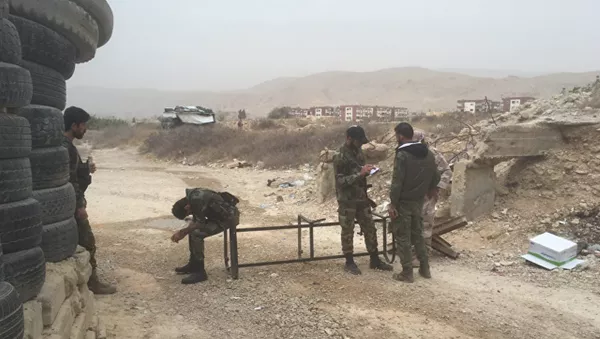 媒體：敘杜馬武裝分子造謠發生化武攻擊以阻擋政府軍 - 俄羅斯衛星通訊社