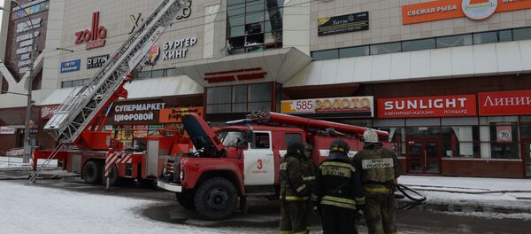 Пожар в торговом центре «Зимняя вишня» в Кемерово Пожар в торговом центре «Зимняя вишня» в Кемерово - 俄羅斯衛星通訊社