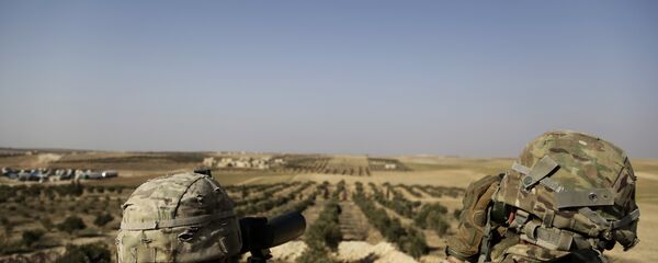 叙民主力量：美国正在代尔祖尔石油产地建大型军事基地 - 俄罗斯卫星通讯社