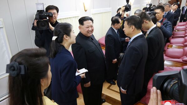 Лидер КНДР Ким Чен Ын во время визита в Китай - 俄羅斯衛星通訊社
