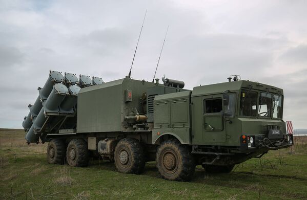 克拉斯諾達爾邊疆區舉行岸防導彈火炮系統操作組演習 - 俄羅斯衛星通訊社