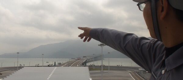 張勁文 港珠澳大橋管理局 工程總監 - 俄羅斯衛星通訊社