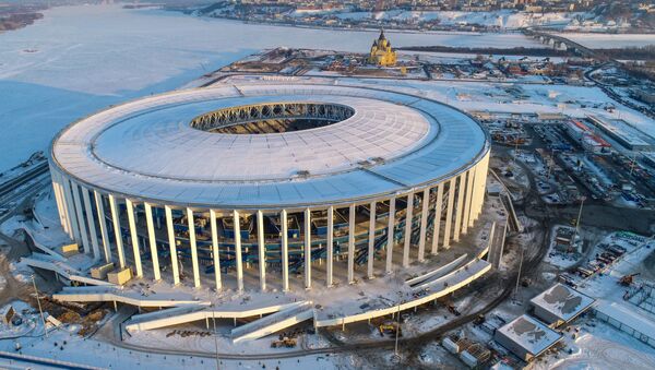 2018年世界杯前俄下诺夫哥罗德将出现足球圣诞球装饰品 - 俄罗斯卫星通讯社