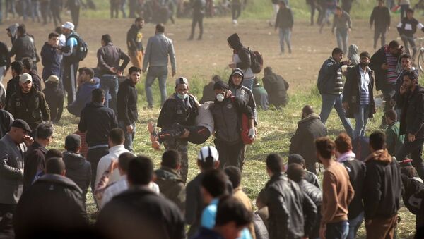 加沙边境发生巴以军民冲突 至少4名巴勒斯坦人死亡 - 俄罗斯卫星通讯社