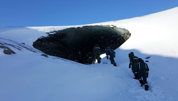 Ледник Норденшельдбрин на архипелаге Шпицберген - 俄羅斯衛星通訊社
