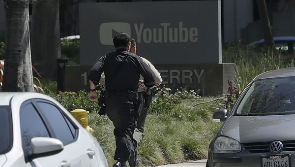 YouTube加州總部槍擊案女嫌犯曾發視頻抨擊該公司 - 俄羅斯衛星通訊社