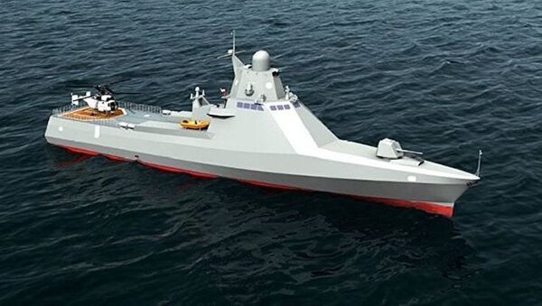 俄羅斯22160型巡邏艦讓美國人嘆服 - 俄羅斯衛星通訊社