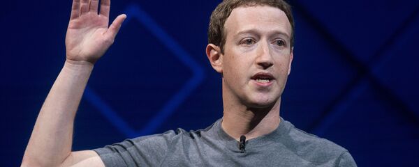 Facebook CEO Mark Zuckerberg - 俄罗斯卫星通讯社
