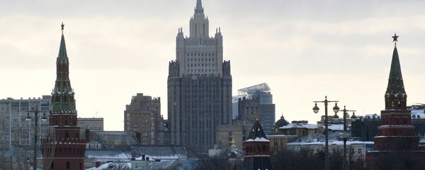 Здание министерства иностранных дел РФ в Москве - 俄羅斯衛星通訊社