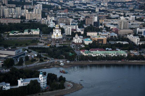 鸟瞰叶卡捷琳堡 鸟瞰叶卡捷琳堡 - 俄罗斯卫星通讯社