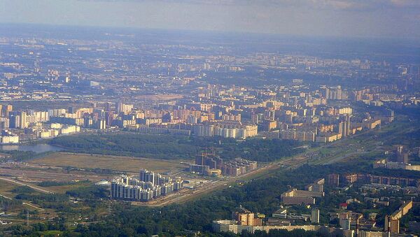 聖彼得堡市“波羅的海明珠”住宅區 - 俄羅斯衛星通訊社