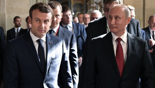 普京與法國總統馬克龍舉行電話會談 - 俄羅斯衛星通訊社