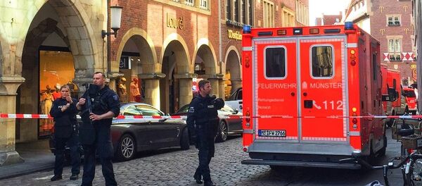 德國警方:明斯特襲擊事件造成3死20傷 德國警方:明斯特襲擊事件造成3死20傷 - 俄羅斯衛星通訊社