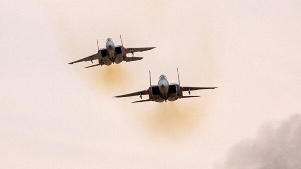 以色列空军两架F-15战机空袭叙空军基地 - 俄罗斯卫星通讯社