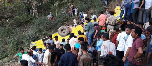 印度交通事故导致26名小学生死亡 印度交通事故导致26名小学生死亡 - 俄罗斯卫星通讯社