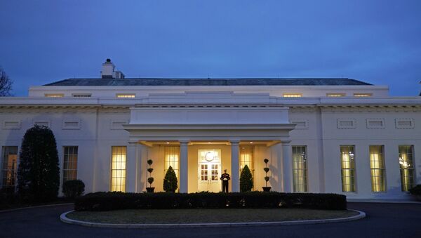 A February 1, 2018 photo shows the West Wing of the White House in Washington, DC - 俄羅斯衛星通訊社