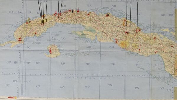 美国拍卖行将以11.3万美元价格拍出古巴境内苏联军事设施地图 - 俄罗斯卫星通讯社