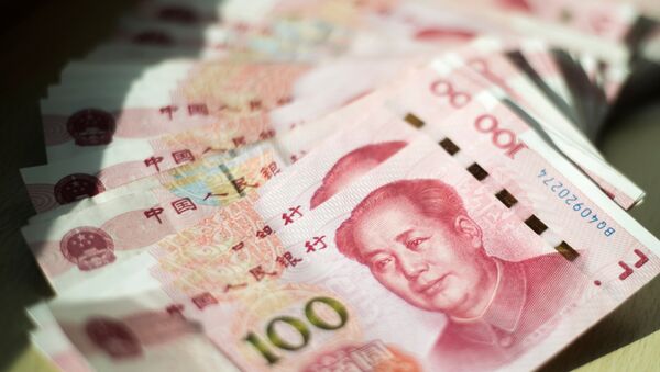 Chinese 100 yuan notes - 俄罗斯卫星通讯社