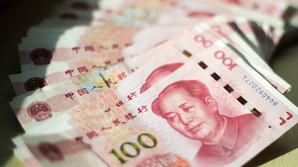 Chinese 100 yuan notes - 俄罗斯卫星通讯社