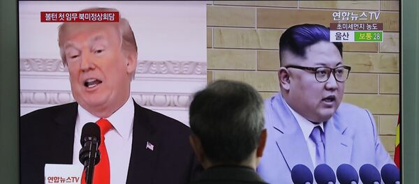 博彩公司估计特朗普与金正恩会面的可能性是72％ - 俄罗斯卫星通讯社