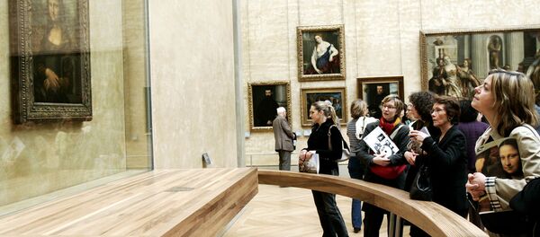 蒙娜丽莎的面部表情取决于赏画者的情绪 蒙娜丽莎的面部表情取决于赏画者的情绪 - 俄罗斯卫星通讯社