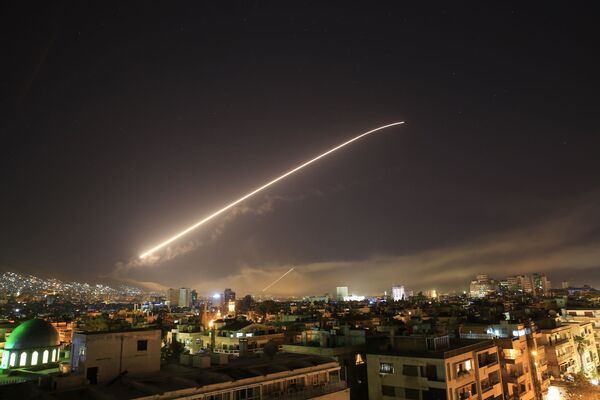 以美国为首的联盟对叙利亚实施军事打击 - 俄罗斯卫星通讯社