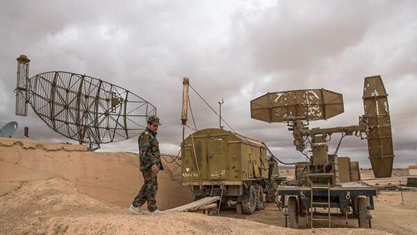 Локационные станции ВВС Сирии в провинции Хомс - 俄罗斯卫星通讯社