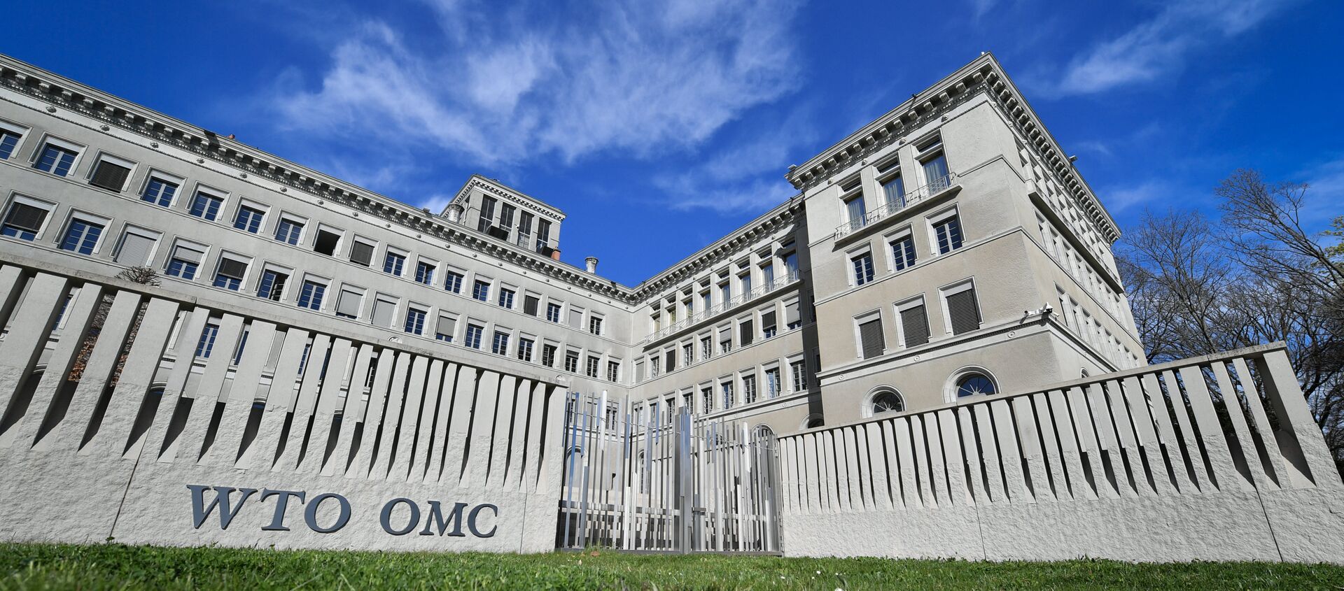 The World Trade Organization (WTO) headquarters are seen in Geneva - 俄羅斯衛星通訊社, 1920, 27.11.2021
