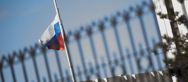 Российское посольство в Вашингтоне - 俄罗斯卫星通讯社