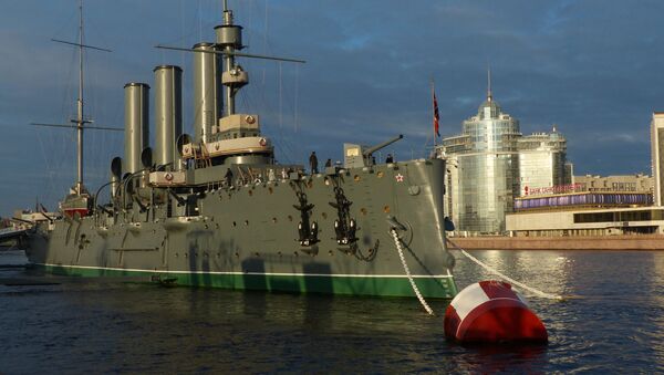 聖彼得堡的“阿芙樂爾”號巡洋艦博物館 - 俄羅斯衛星通訊社