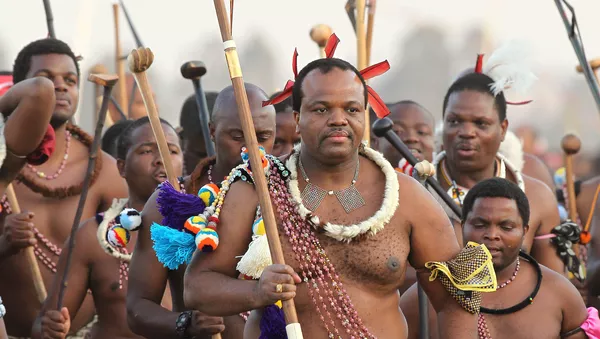斯威士蘭國王姆斯瓦蒂三世（Mswati III） - 俄羅斯衛星通訊社