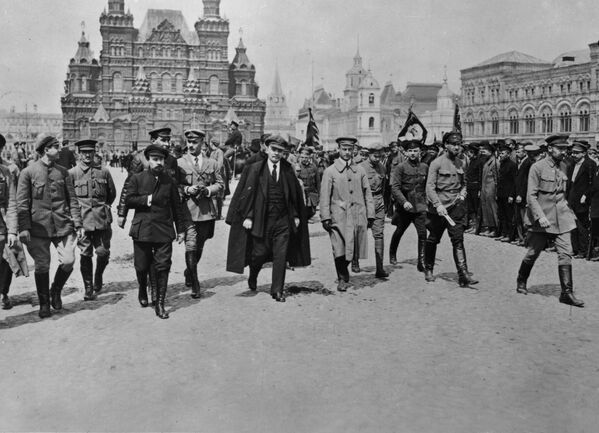 弗拉基米爾·列寧，莫斯科，1919年5月25日 - 俄羅斯衛星通訊社